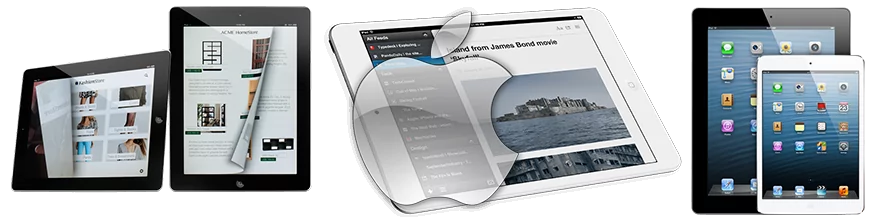 Protection Verre Trempé ESR (Apple iPad 4 Retina) (Quatrième Génération)